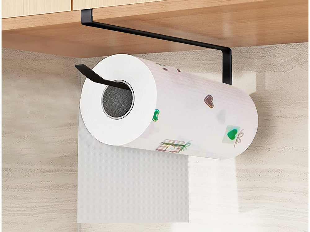 Virtuves papīra dvieļu turētājs, uzspraužams, metāla, loft, matēts