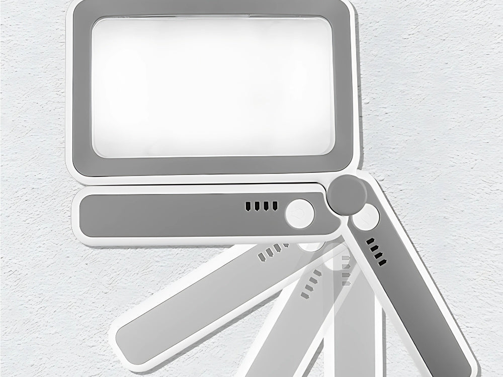 Apgaismots lasīšanas palielināmais stikls 4x ar LED apgaismojumu