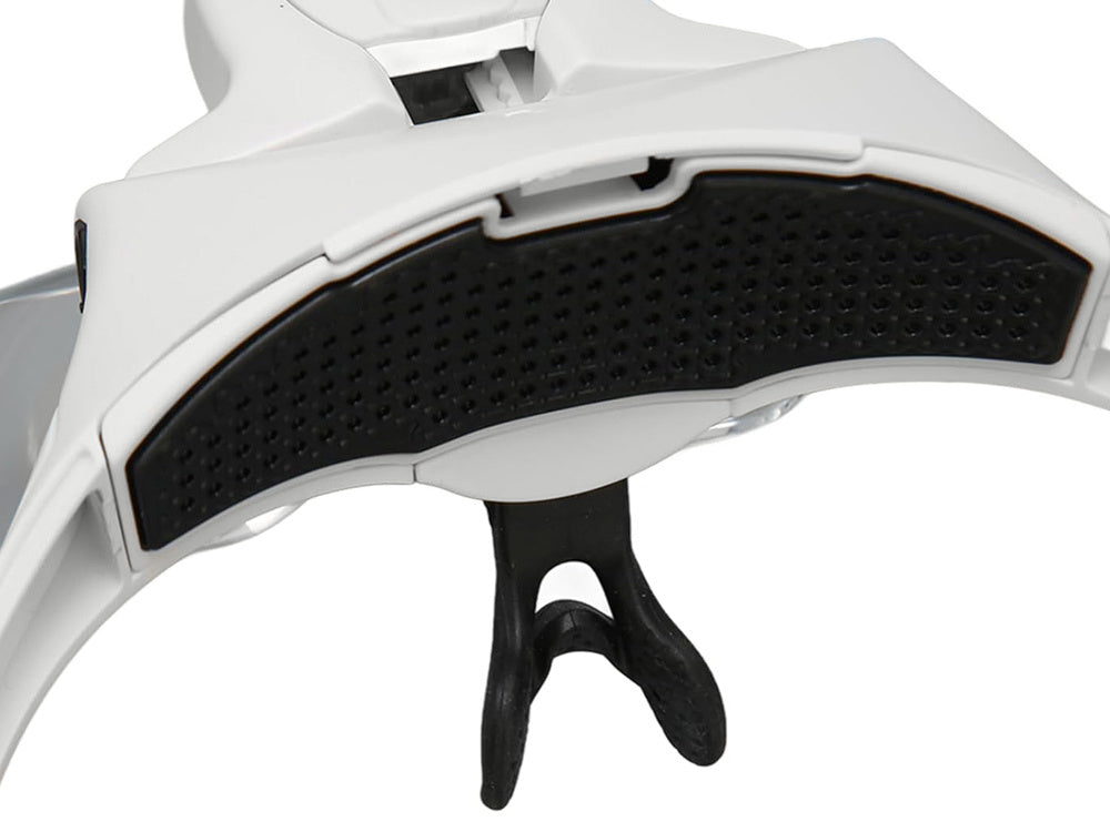 Luktura palielināmais stikls ar 4 gaismas diodēm, 3,5 precīzs lukturis profesionāls