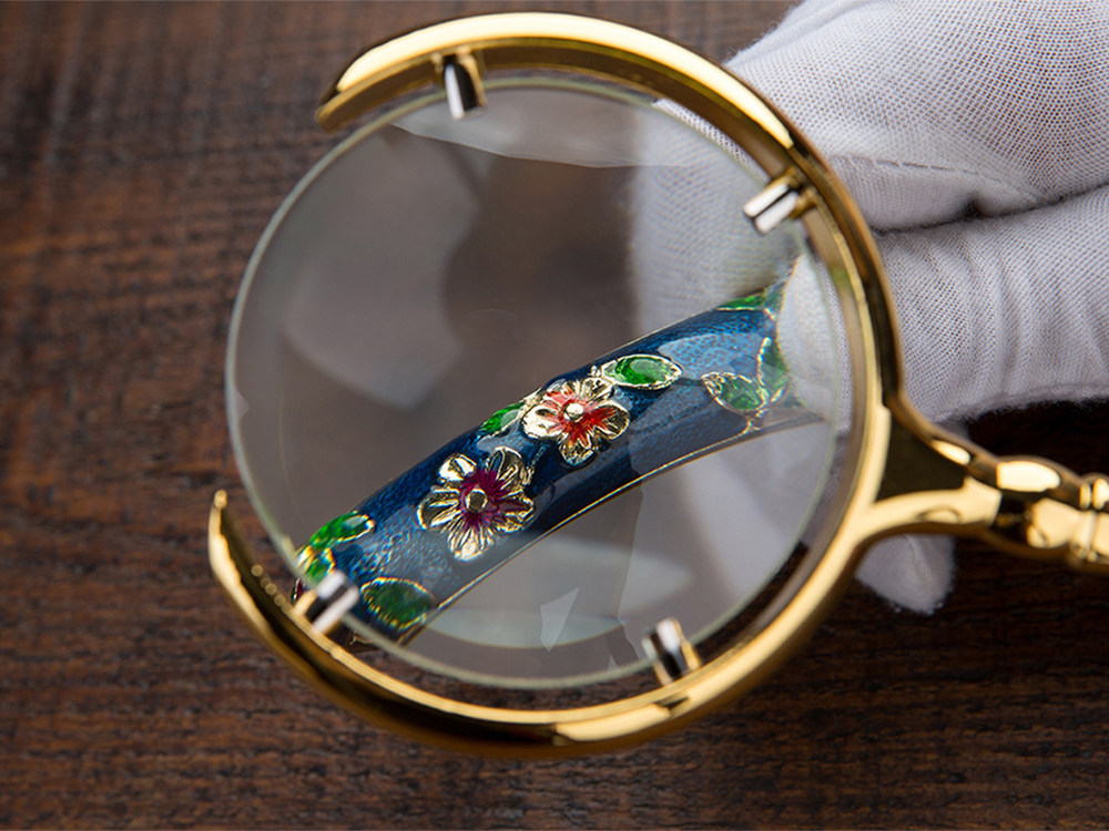 Lasāmā lupas manuālā lupas zelta palielinājums 6x