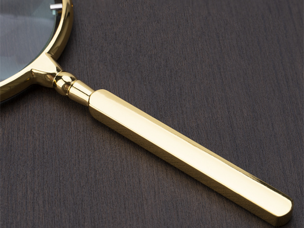 Lasāmā lupas manuālā lupas zelta palielinājums 6x