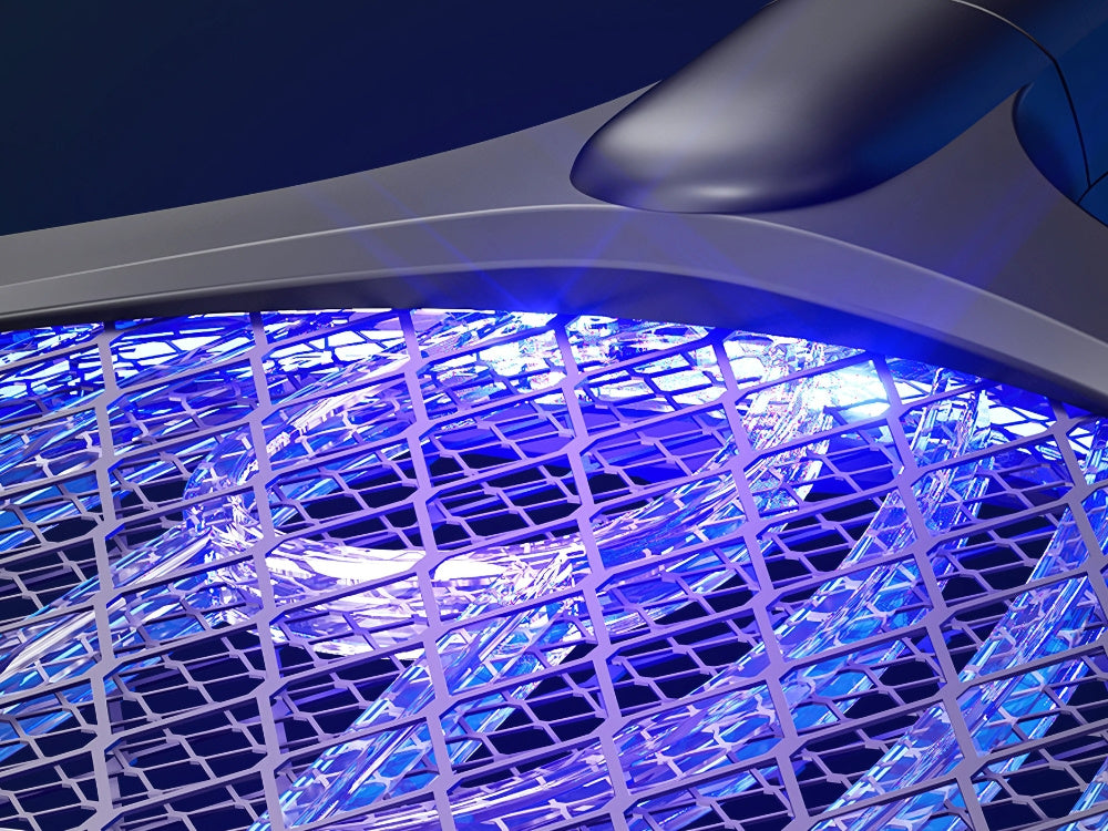 Elektriskais mušu sitējs odiem un kodēm ar UV lampu un statīvu