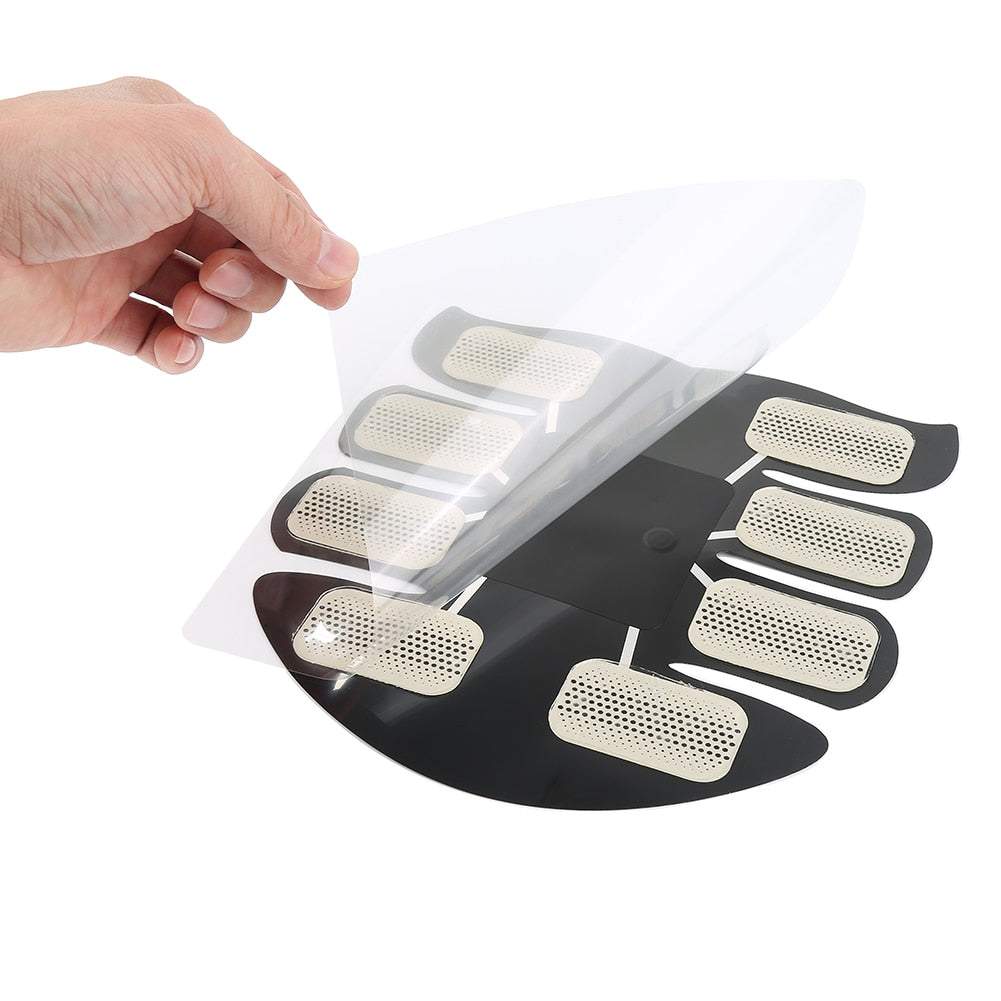 Muskuļu trenažieris EMS elektro-stimulators presei, vēderam, rokām