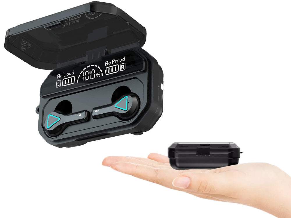 Bezvadu austinas ar powerbank kasti