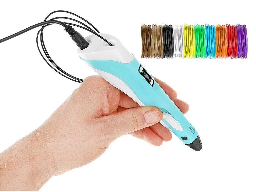 3D pildspalva + 9m zīmēšanas materiāls