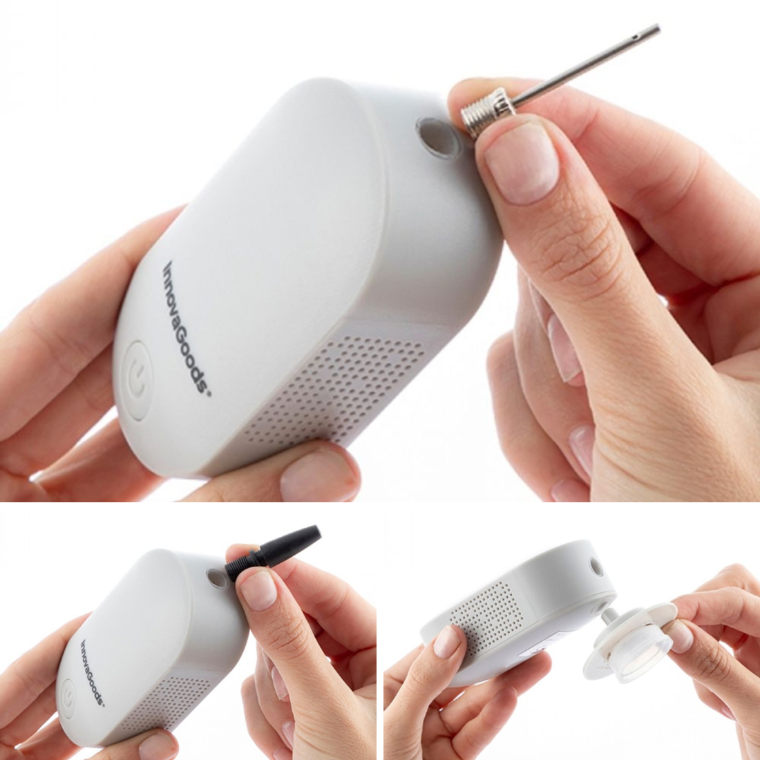 Uzlādējams gaisa pumpis un vakuumsūknis 2in1