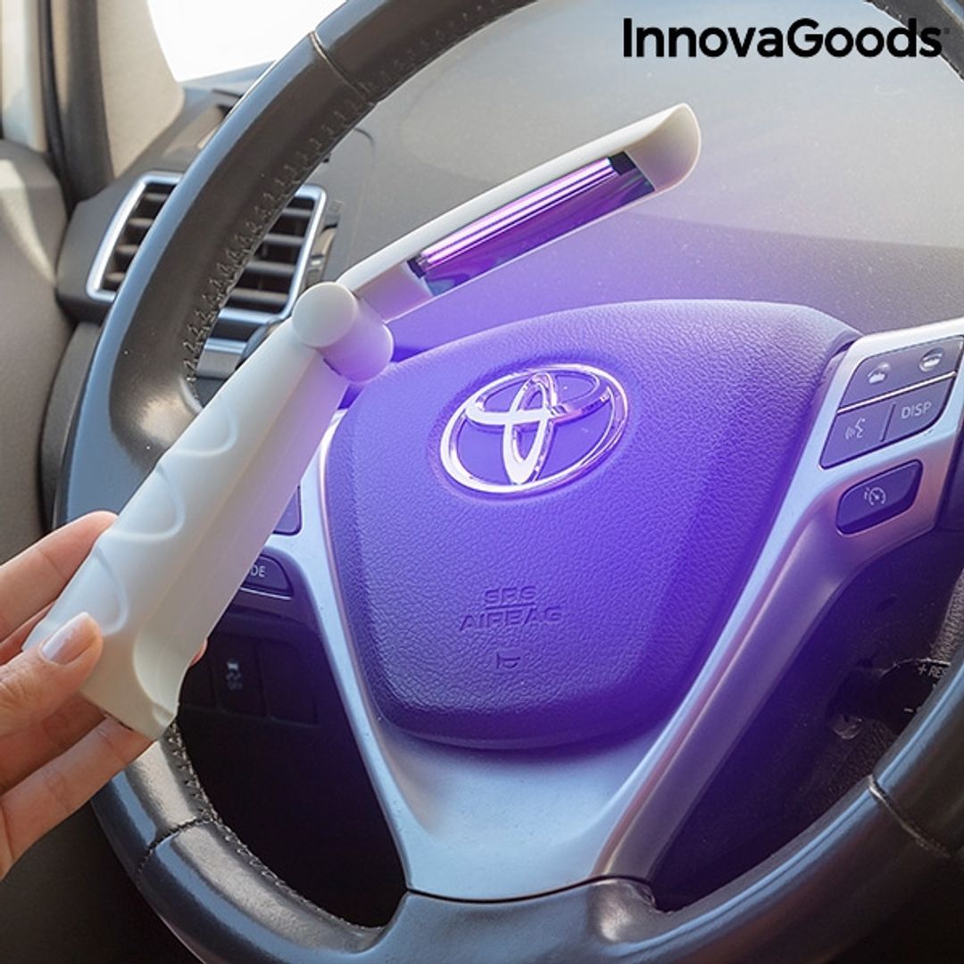 UV dezinfekcijas lampa pārnēsājama