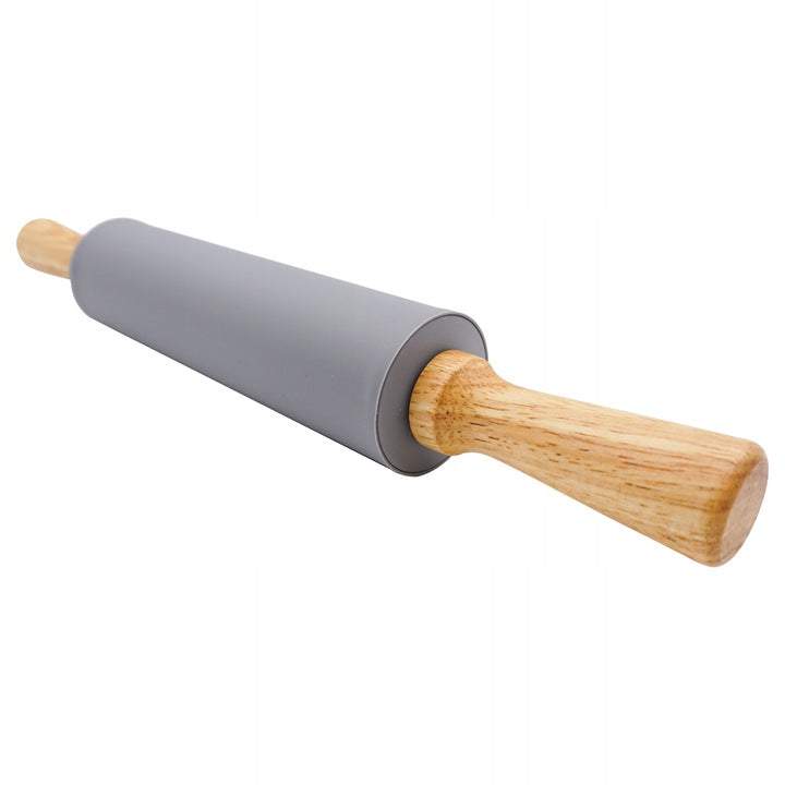 Virtuves galda komplekts gatavošanai silikona paklājs mīklai, picai, mīklas rullis veltnis, nazis