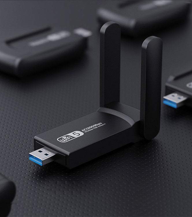 USB Wi-Fi adapteris 1200MBps dual wifi tīkla karte