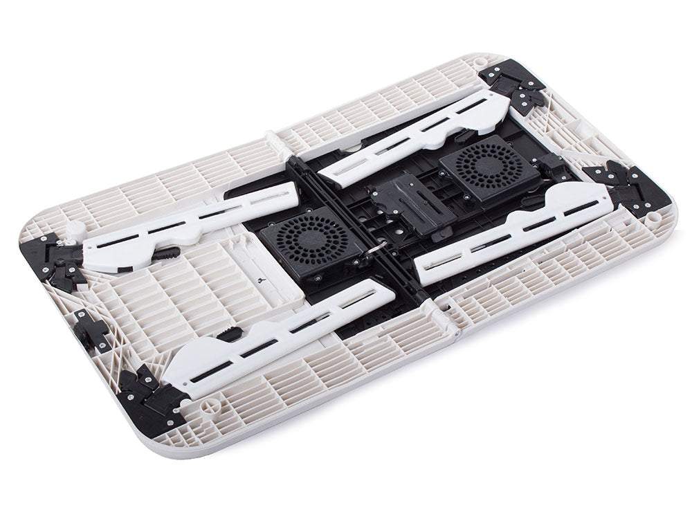 Regulējams galds datoram ar ventilatoriem