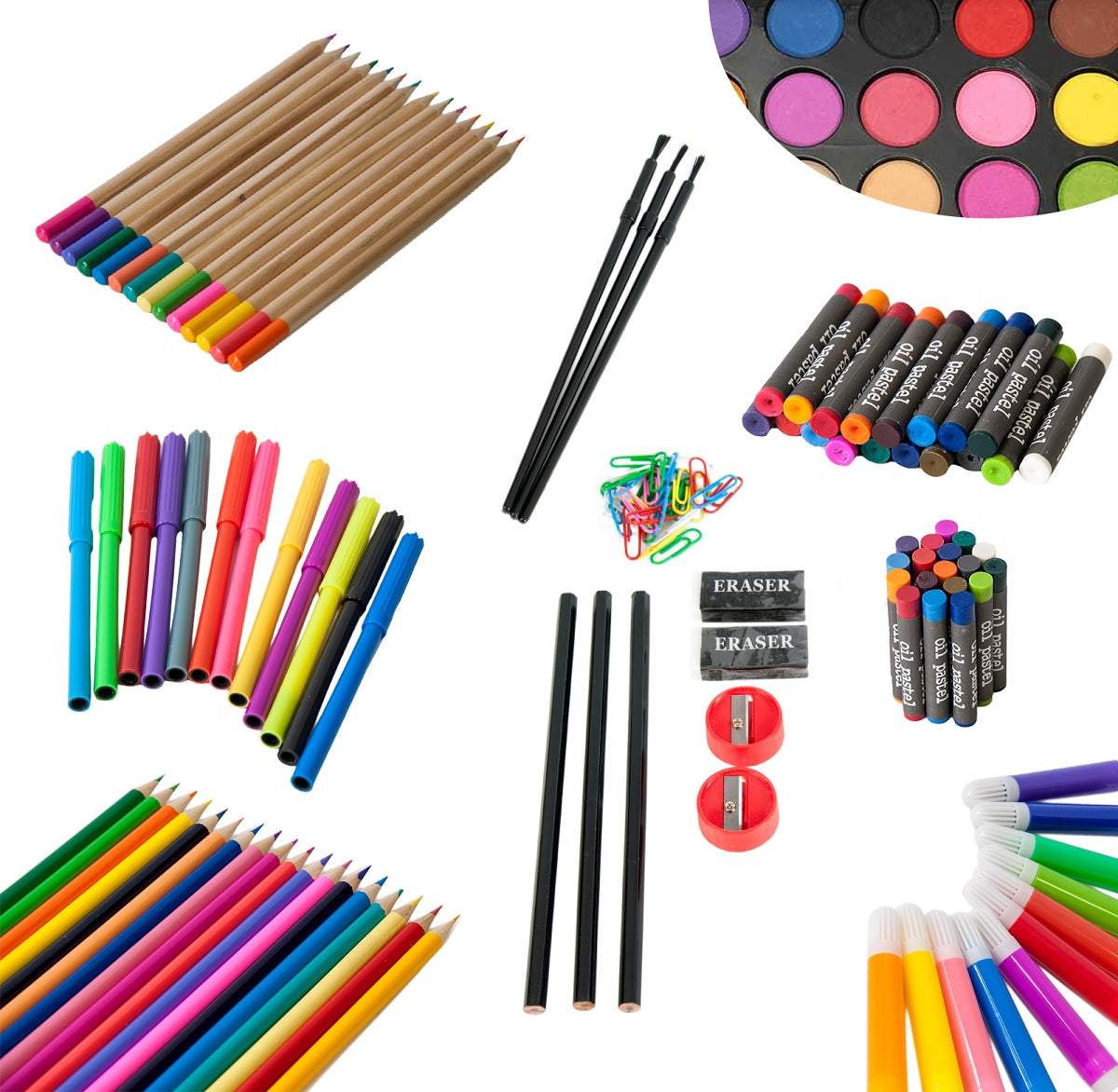 Mākslas komplekts ar 258 gab.