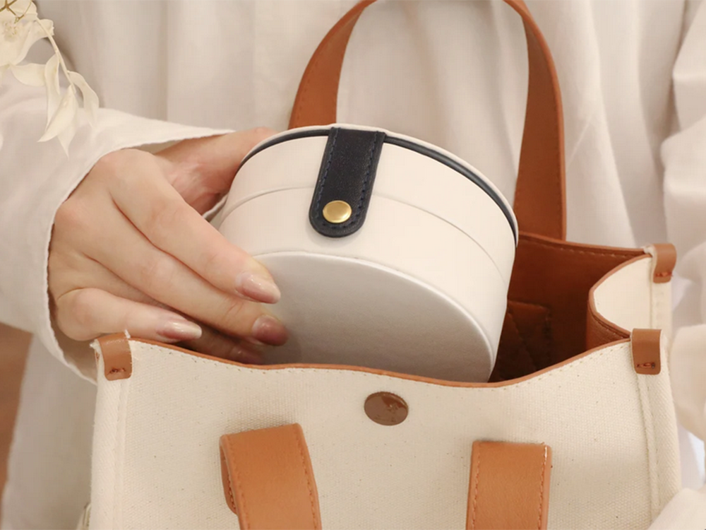 Juvelierizstrādājumu organizators, apaļš, 2 stāvi