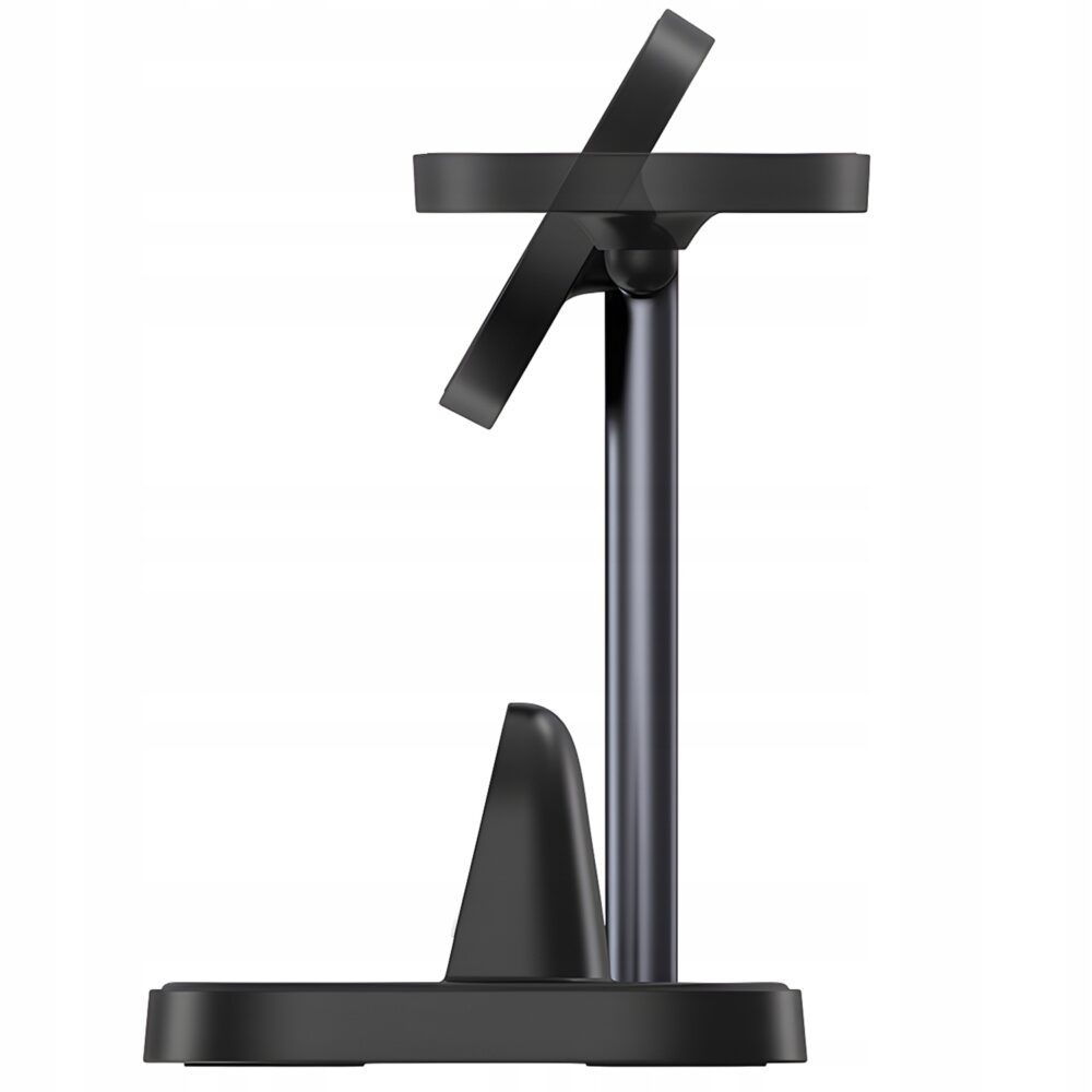 3in1 uzlādes stacija, melna