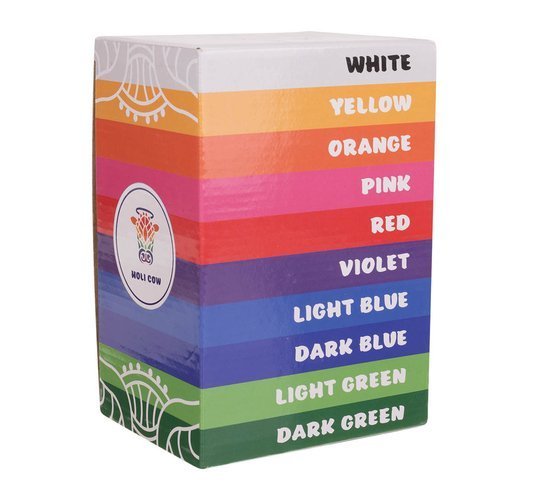 Krāsains Holi pulveris