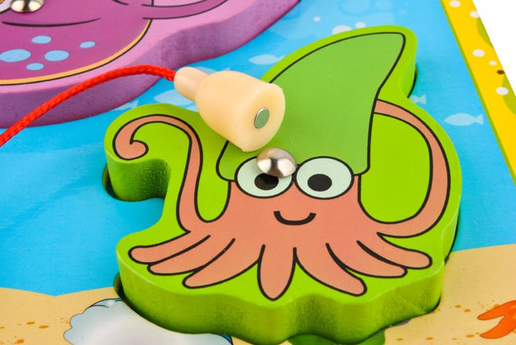 Magnētiskā puzle "Zivis"