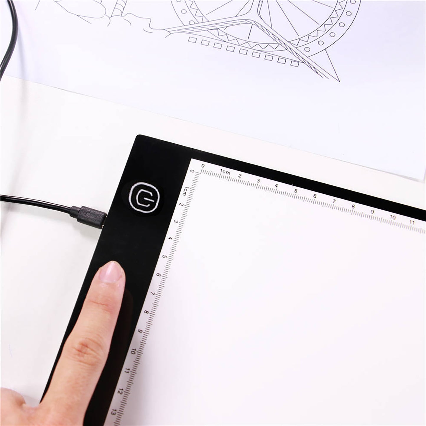 Izgaismots rasēšanas dēlis SM-006