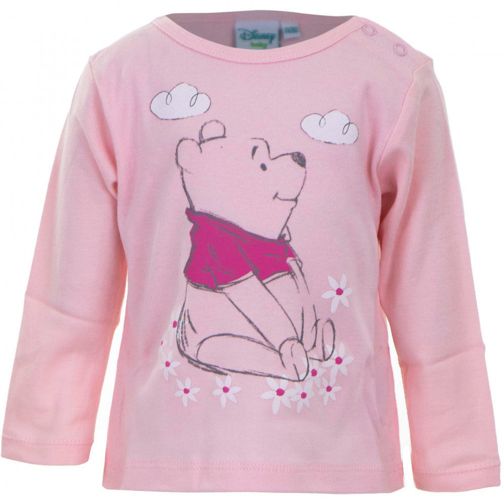 Disney Vinnija Pūka divdaļīgs bērnu T-kreklu komplekts 80/86 cm