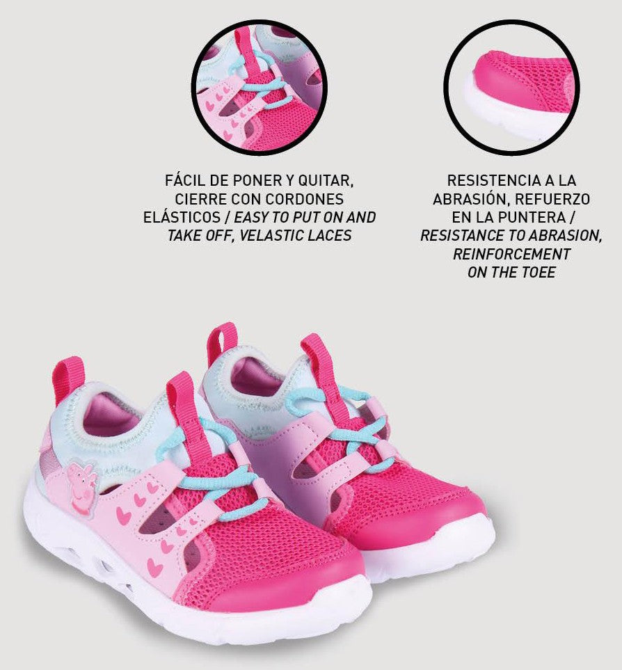 Peppa Pig vasaras sporta apavi 23