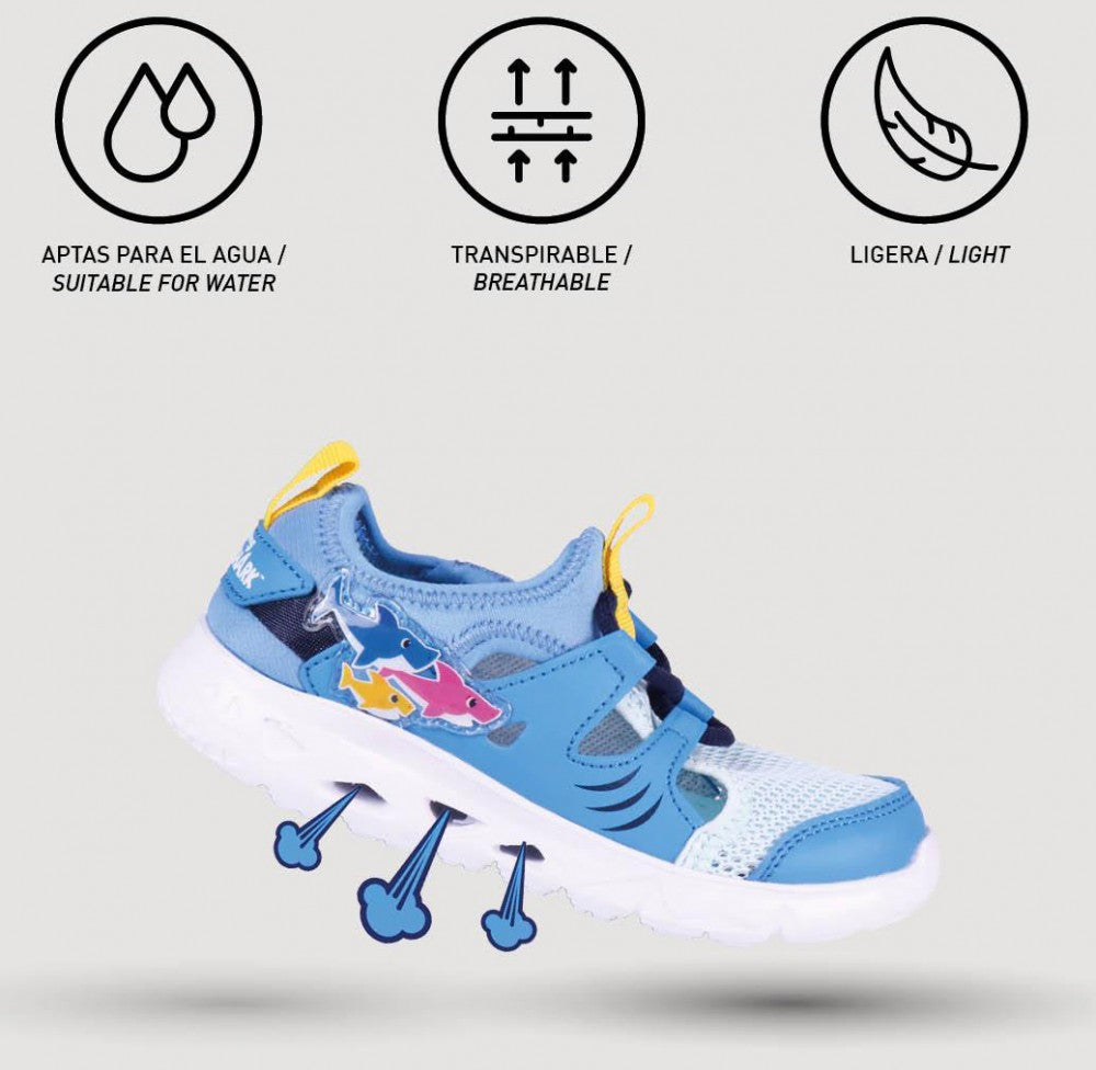 Baby Shark vasaras sporta apavi 23