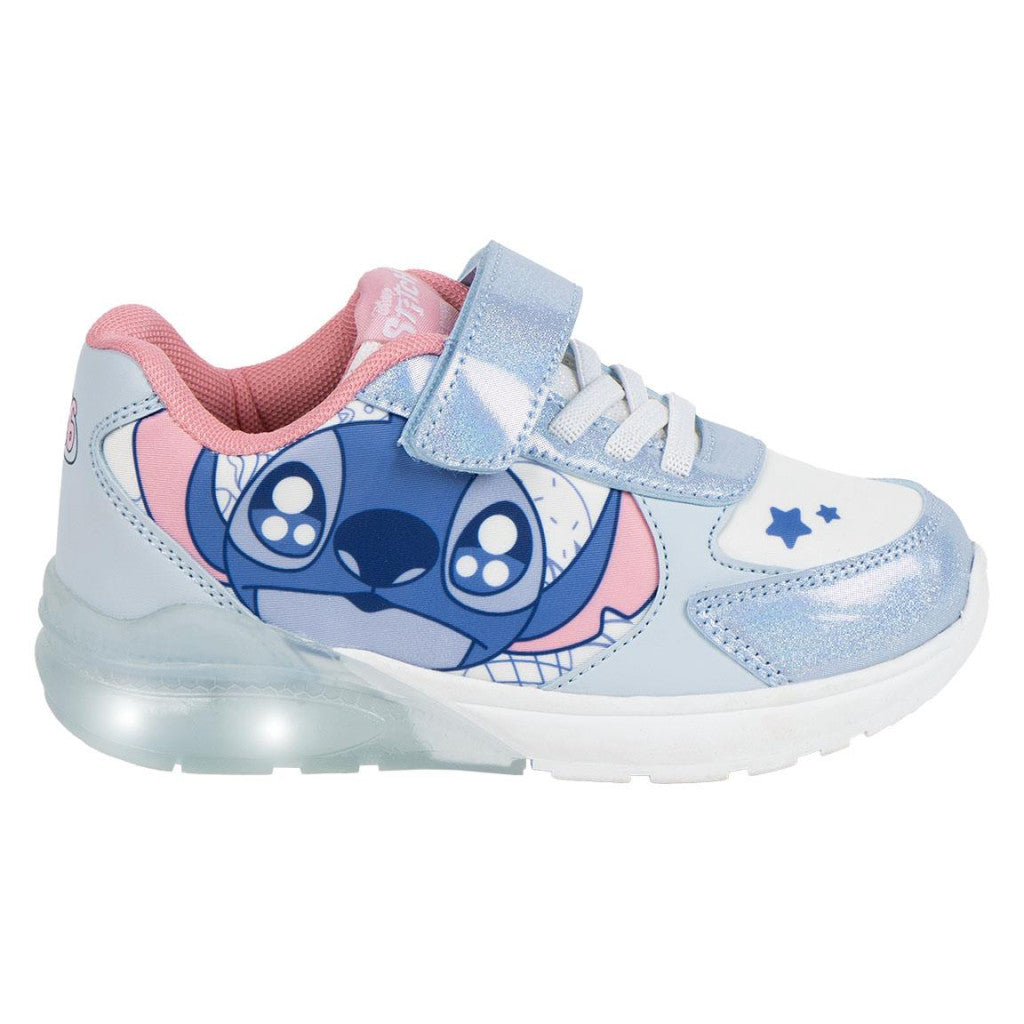 Disney Lilo un Stitch Mīlīgie LED mirgojošie, gaismojošie ielas apavi 25