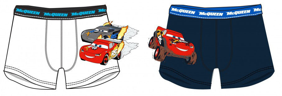 Disney Cars bērnu bokseršorti, 2 gab./iepak., 2/3 gadi