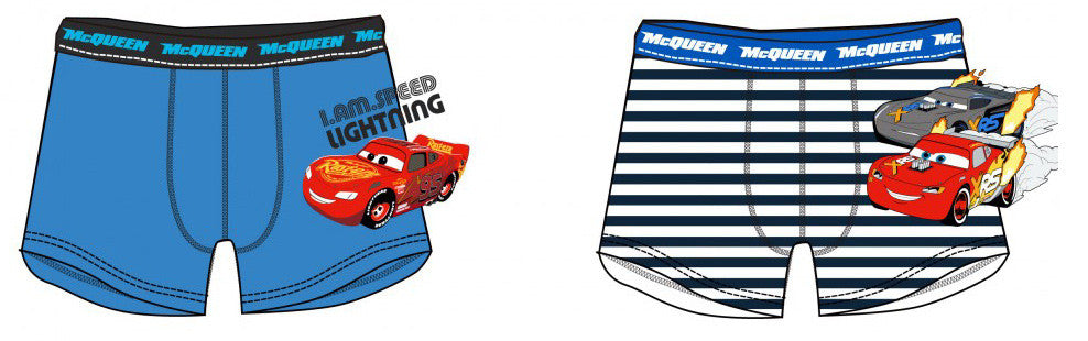 Disney Cars bērnu bokseršorti 2 gab./iepakojumā 2/3 gadi