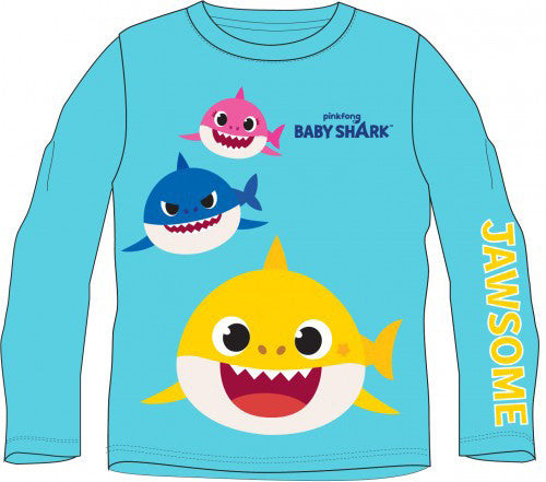 Baby Shark bērnu krekls ar garām piedurknēm, 2 gadi
