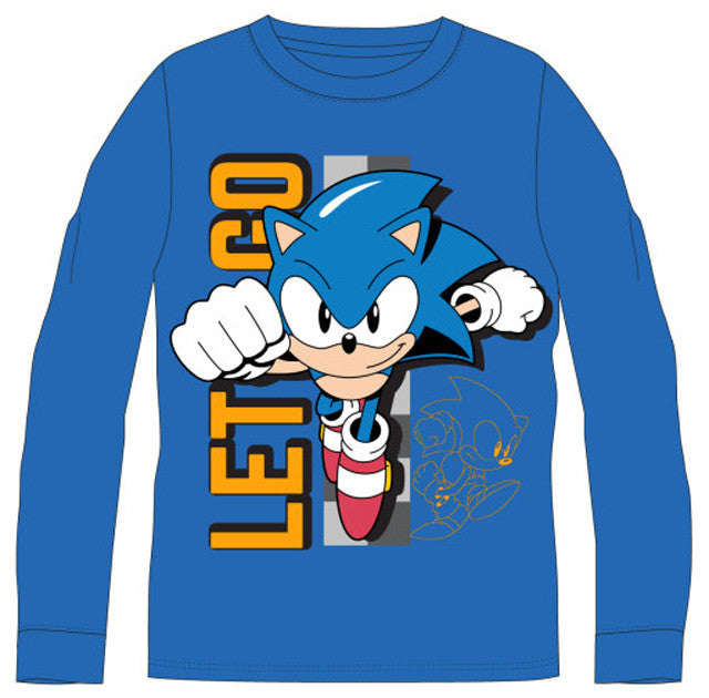 Sonic the Hedgehog Ring Sonic the Hedgehog bērnu krekls ar garām piedurknēm, tops 152 cm