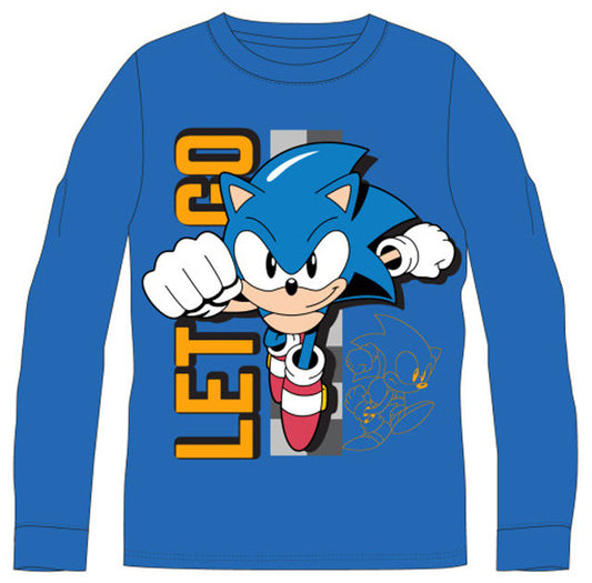 Sonic the Hedgehog Ring Sonic the Hedgehog bērnu krekls ar garām piedurknēm, tops 152 cm