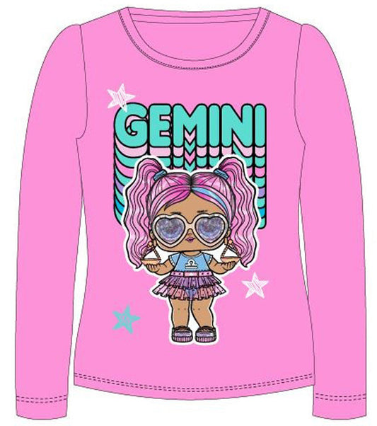 LOL Surprise Gemini bērnu krekls ar garām piedurknēm 110 cm