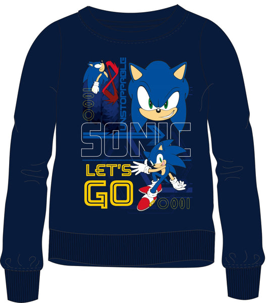 Sonic the Hedgehog Go Sonic the Hedgehog bērnu kapučjaka 140 cm