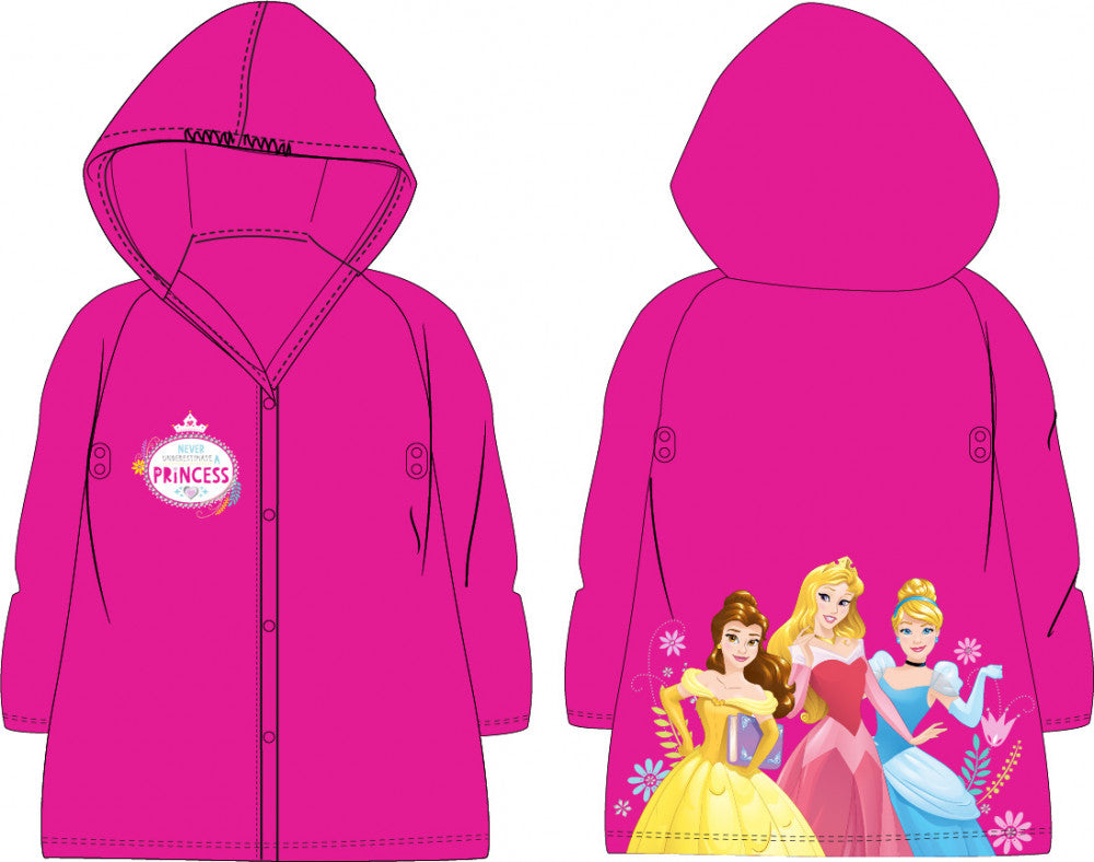 Disney Princess lietusmētelis 110/116 cm
