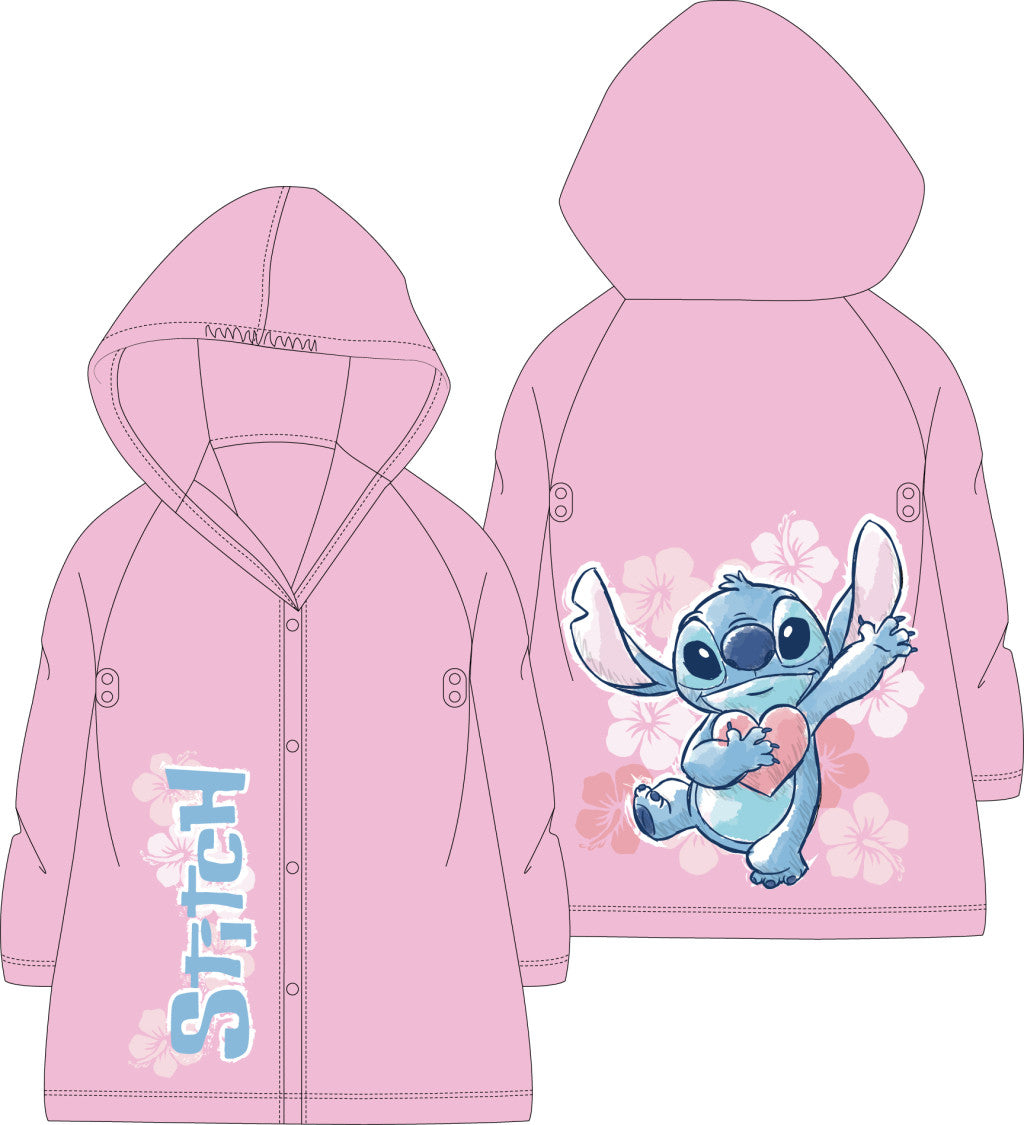 Disney Lilo un Stitch Sirds lietusmētelis 3-4 gadi / 98-104 cm