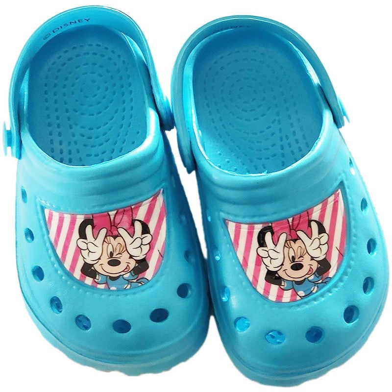 Disney Minnie bērnu sandales ar koka tupelēm 24/25
