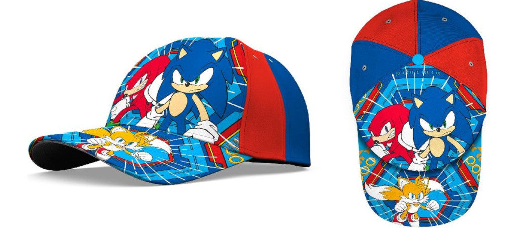 Sonic the Hedgehog Prime Sonic the Hedgehog bērnu beisbola cepure 52 cm