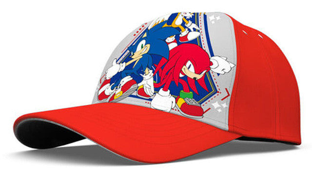 Sonic the Hedgehog zelta gredzeni Sonic the Hedgehog bērnu beisbola cepure 52 cm