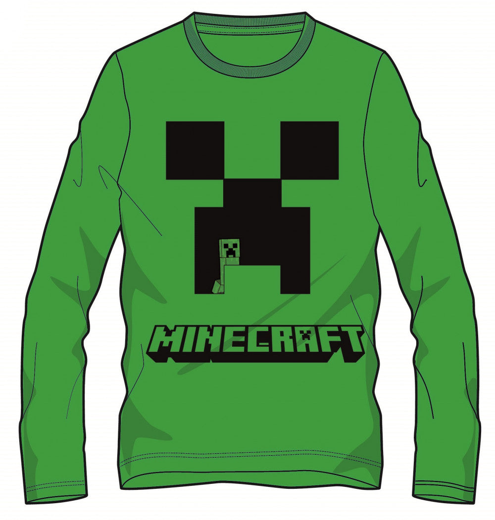 Minecraft bērnu krekls ar garām piedurknēm, 6 gadu vecumam