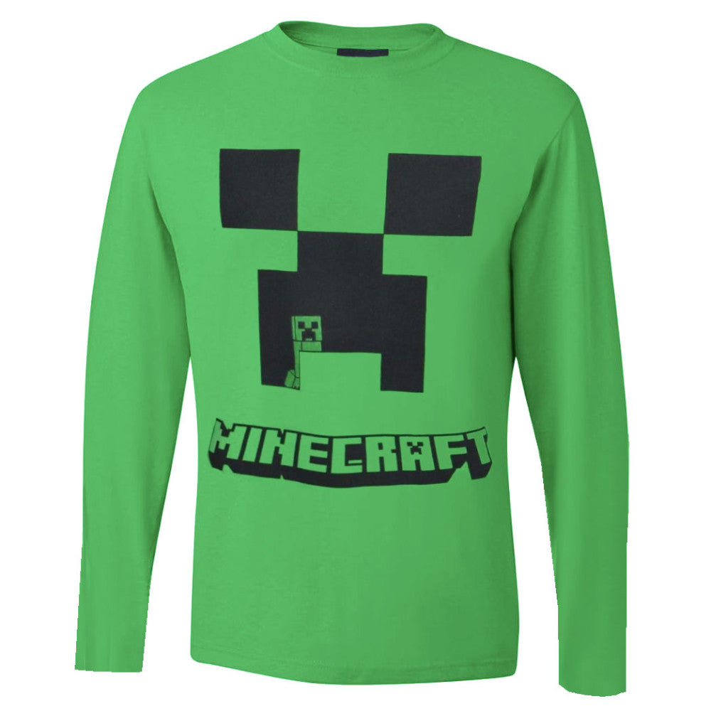 Minecraft bērnu garroku T-krekls, 8 gadi