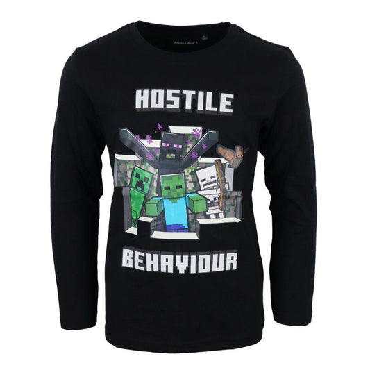 Minecraft bērnu krekliņš ar garām piedurknēm, 10 gadi