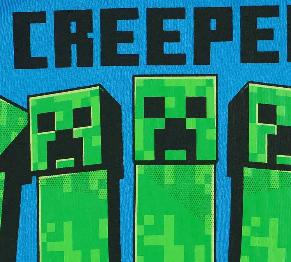 Minecraft bērnu īsās pidžamas 10 gadi