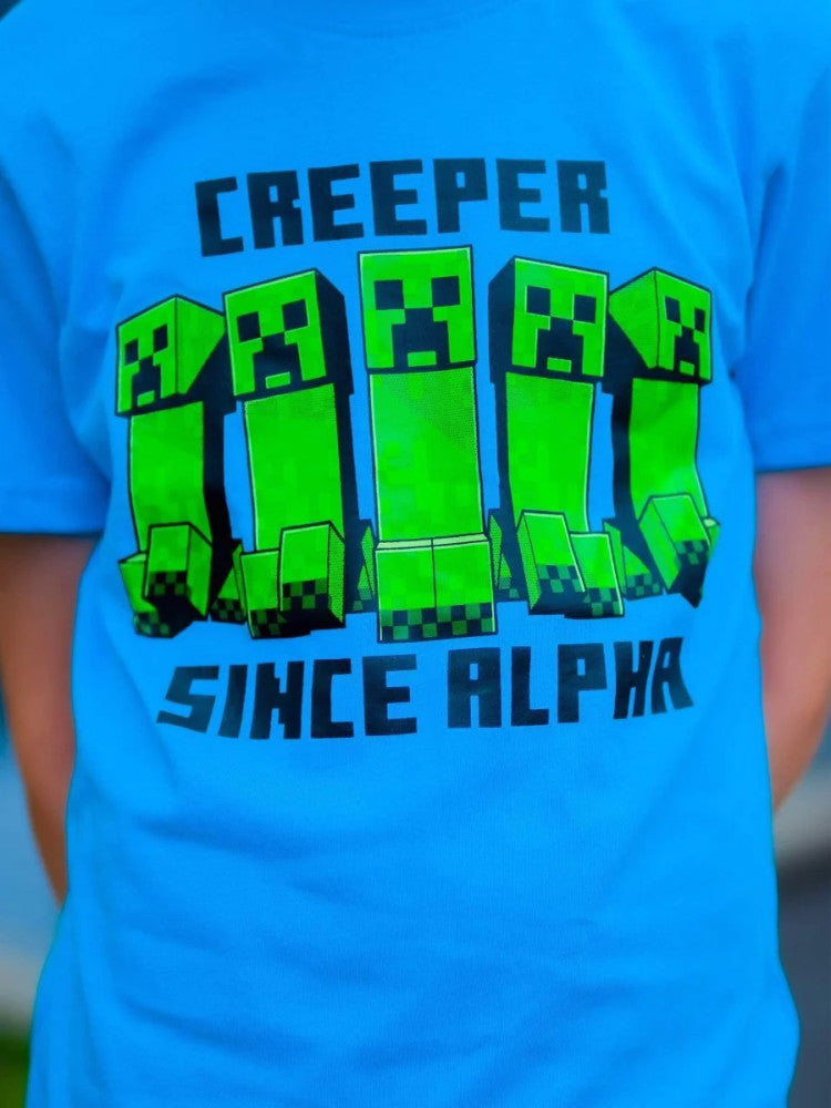 Minecraft bērnu īsās pidžamas 12 gadi