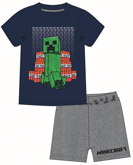 Minecraft bērnu īsā pidžama 10 gadi
