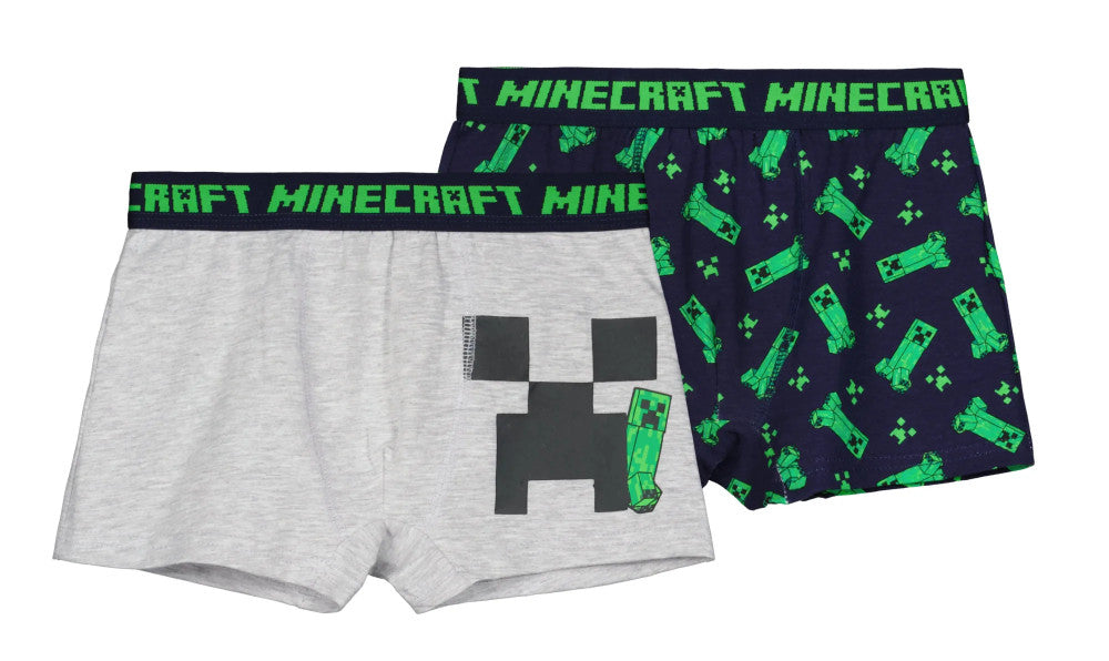Minecraft bērnu bokseršorti, 2 gab. iepakojumā, 6 gadi