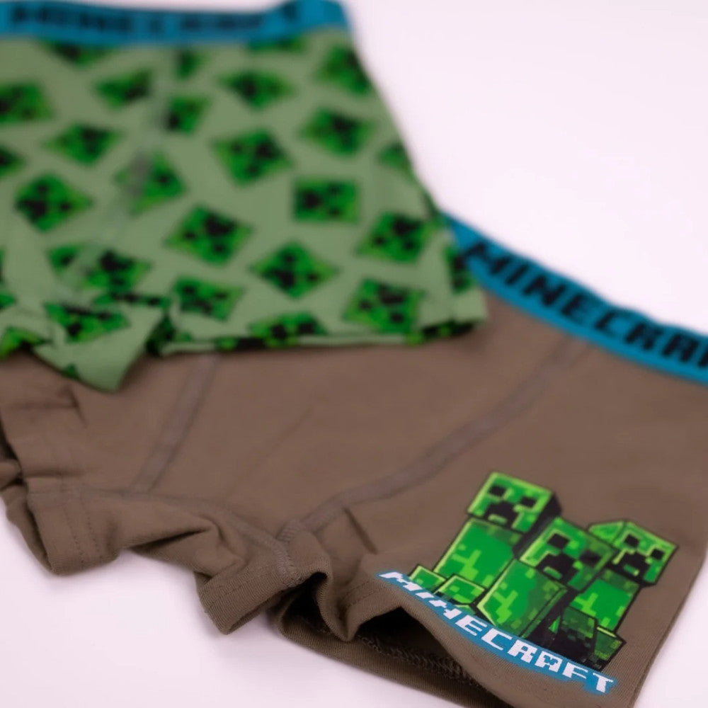 Minecraft bērnu bokseršorti, 2 gab. iepakojumā, 10 gadi