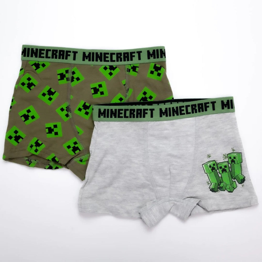 Minecraft bērnu bokseršorti, 2 gab. iepakojumā, 10 gadi