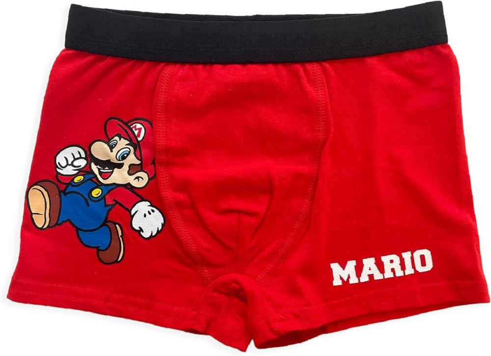 Super Mario bērnu bokseršorti, 2 gab. iepakojumā, 5 gadi