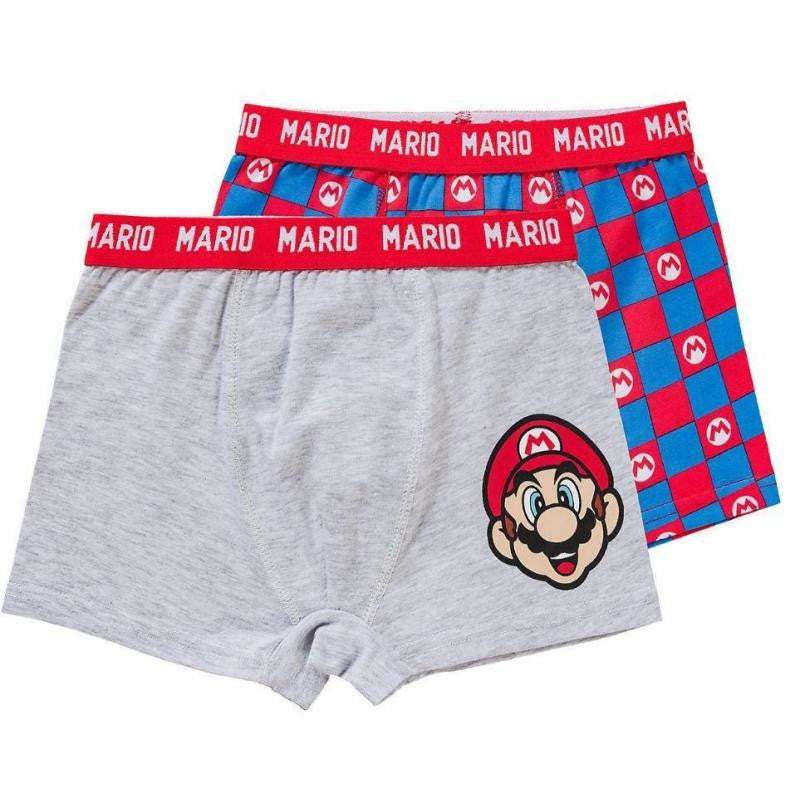 Super Mario bērnu bokseršorti, 2 gab. iepakojumā, 12 gadi