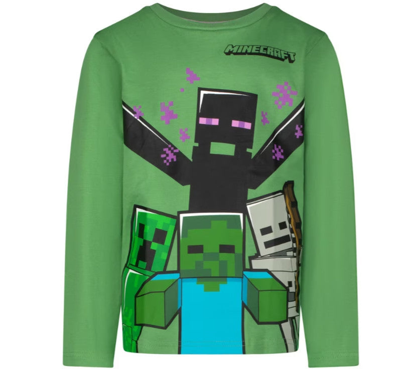 Minecraft bērnu krekls ar garām piedurknēm, 8 gadi