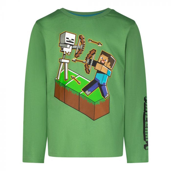Minecraft Arrow bērnu krekls ar garām piedurknēm, top 10 gadi