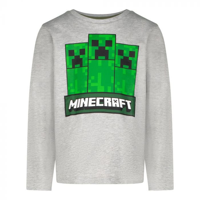 Minecraft Trio bērnu krekls ar garām piedurknēm, 9 gadi